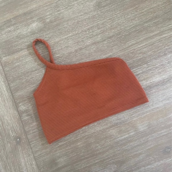 Tops - Crop Top Burnt Orange